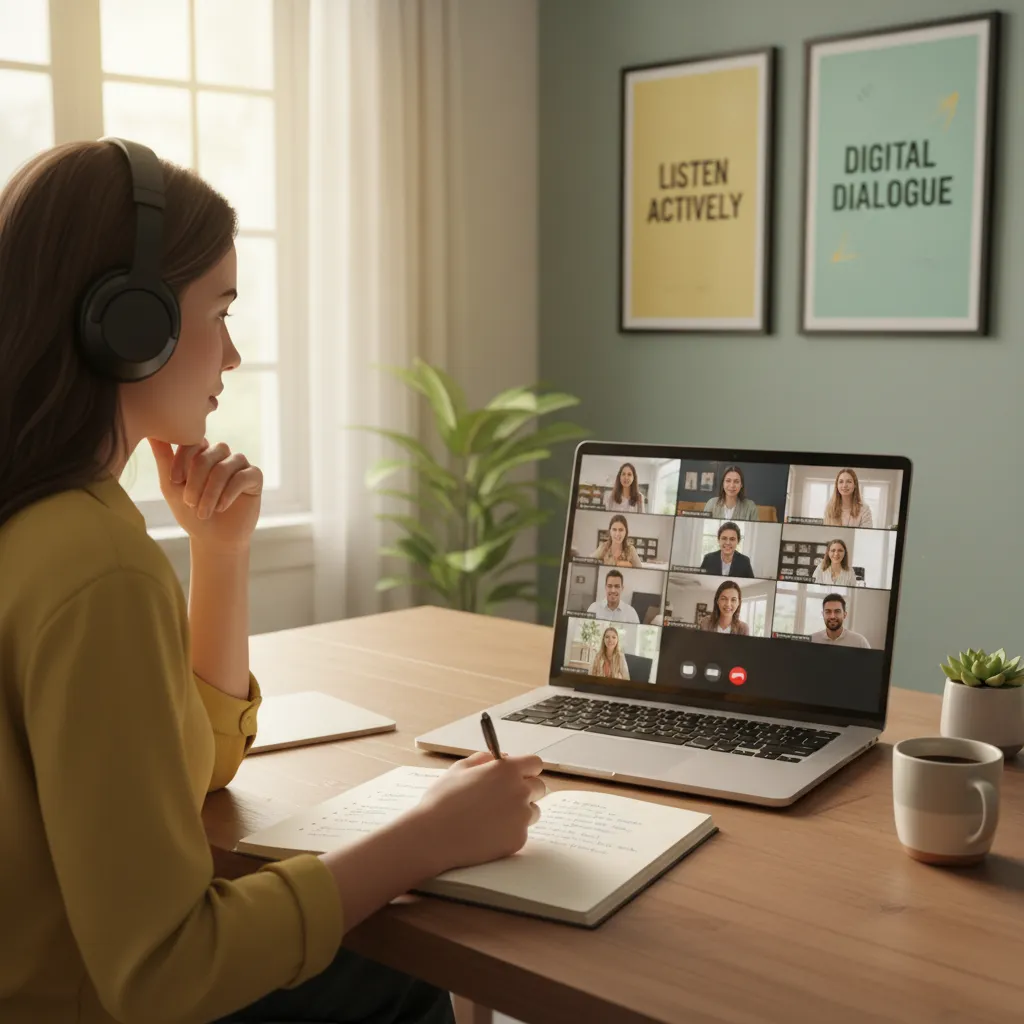 Practice Active Online Listening