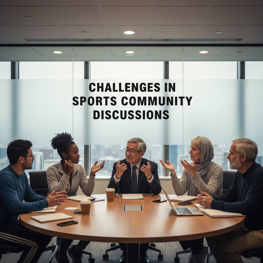 Challenges in Sports Community Discussions