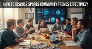 How to Discuss Sports Community Trends Effectively discuss sports community