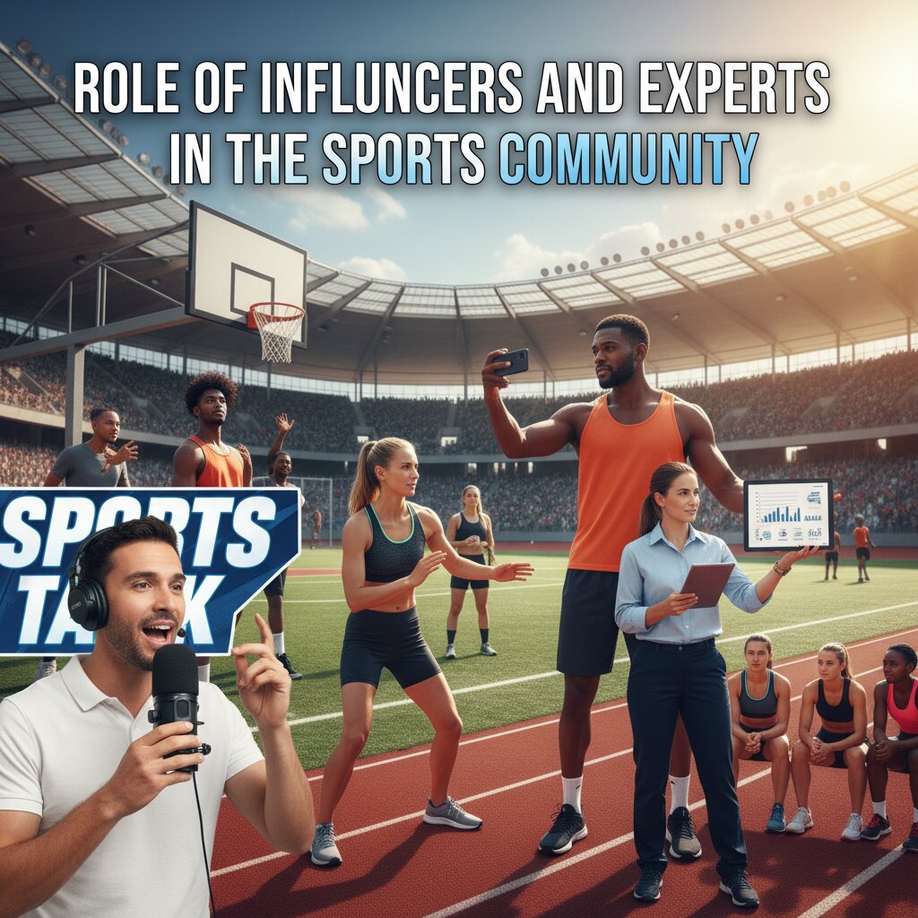 Influencers and Experts in the Sports Community