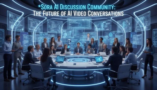 Sora AI discussion community