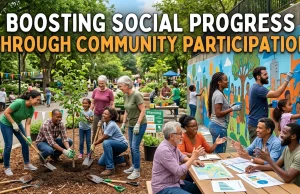 Boosting Social Progress Through Community Participation community participation
