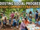 Boosting Social Progress Through Community Participation community participation