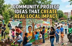 Community Project Ideas That Create Real Local Impact Community Project