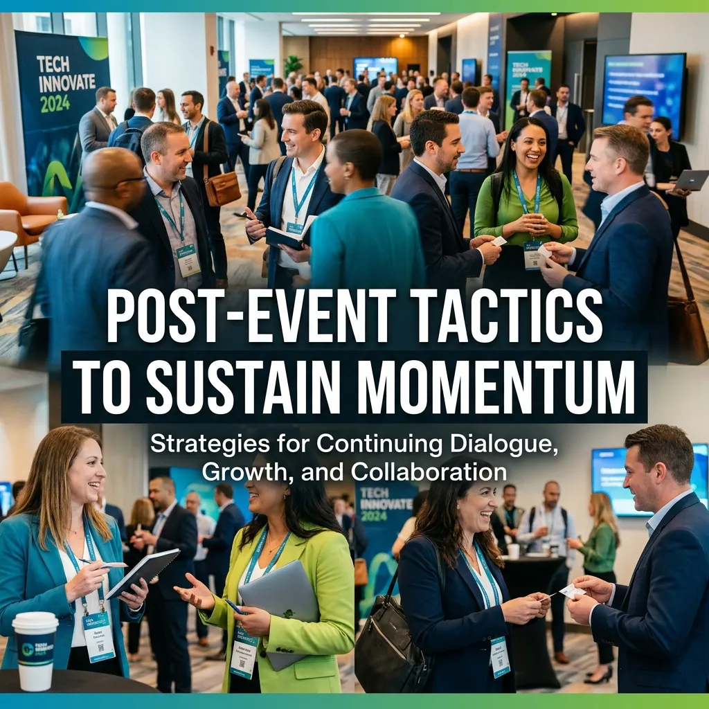 Post-Event Tactics to Sustain Momentum